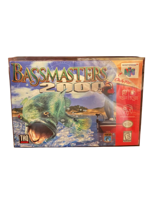 BASS Masters 2000 Nintendo 64 sealed