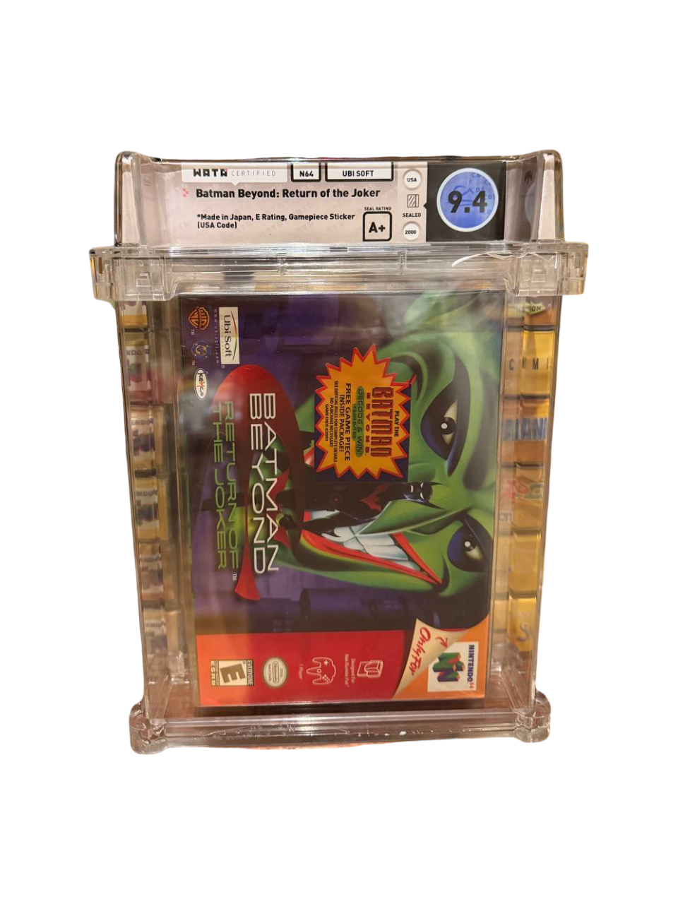 Batman Beyond Return of the Joker N64 WATA 9.4 A+ Sealed