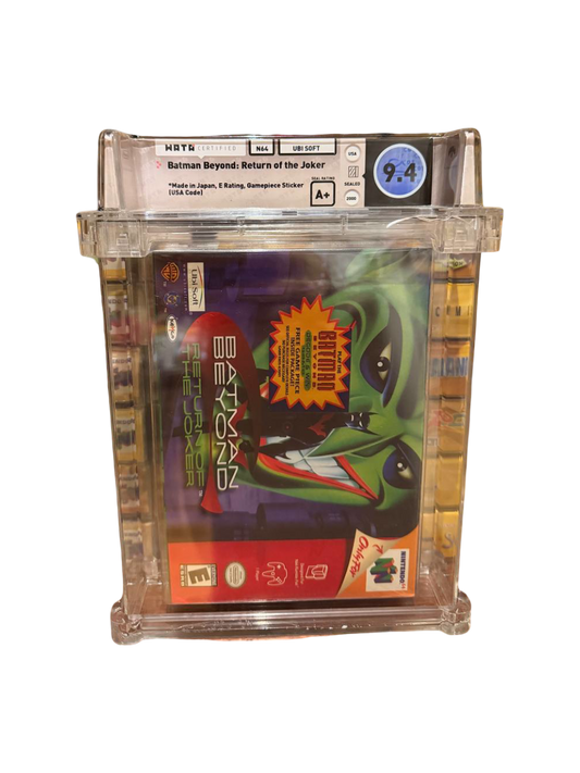 Batman Beyond Return of the Joker N64 WATA 9.4 A+ Sealed