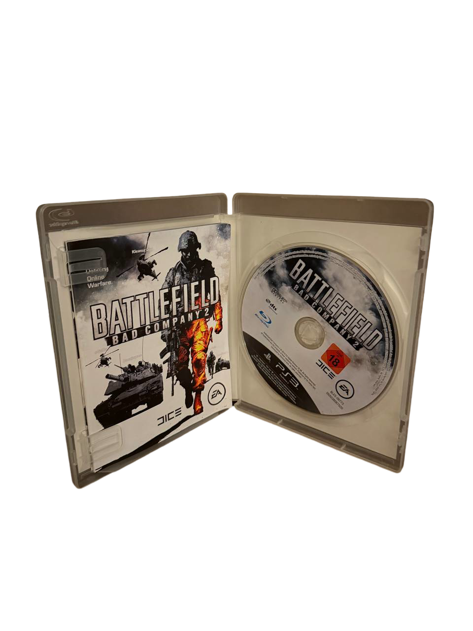 Battlefield Bad Company 2 PS3 - Case and Disc