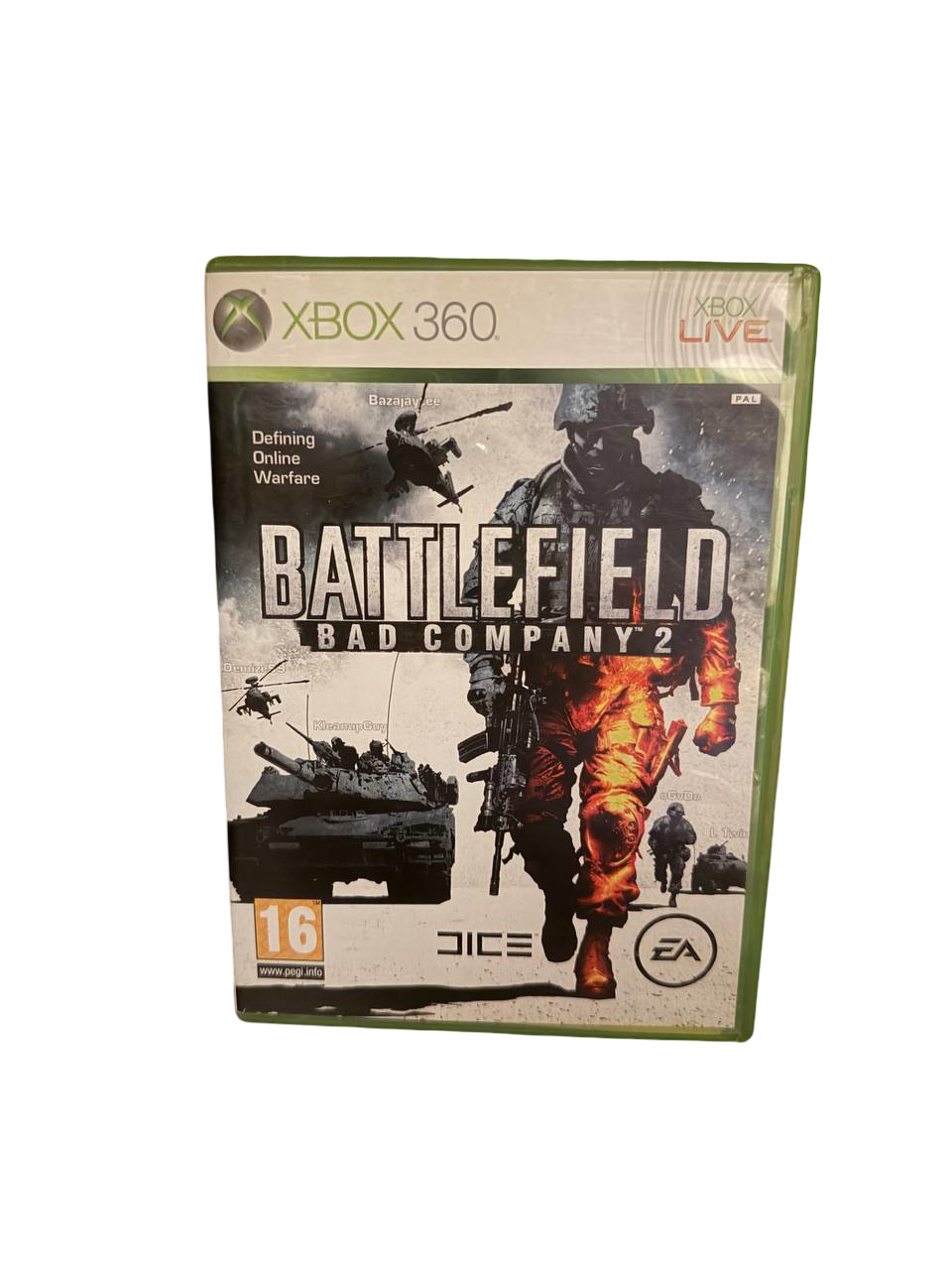 Battlefield Bad Company 2 Xbox 360 - Front Cover