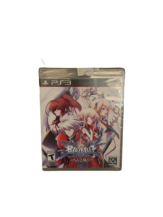 BlazBlue Chrono Phantasma Extend PS3 - Front Cover