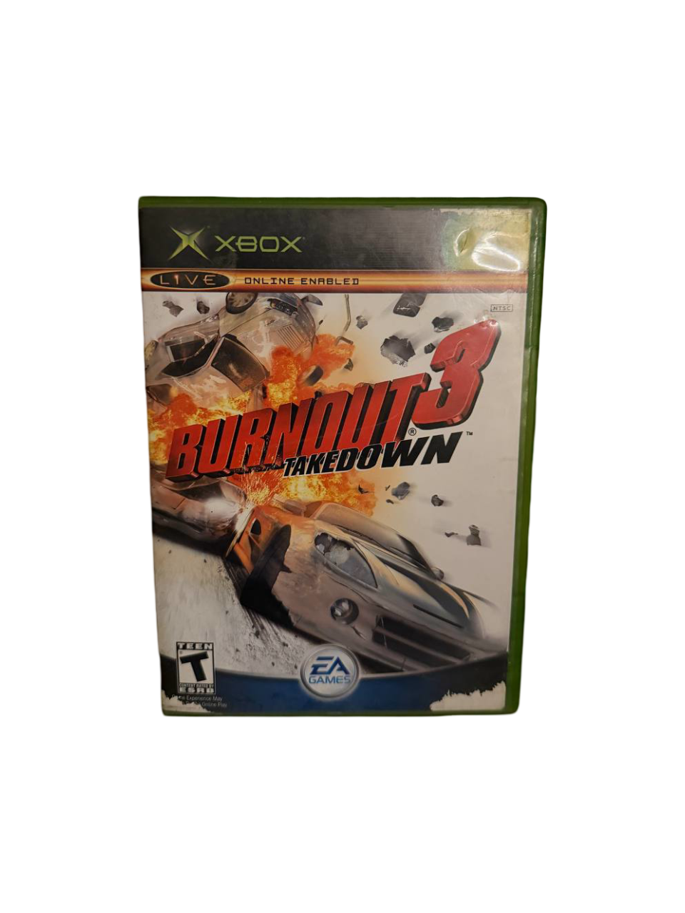Burnout 3 Takedown Xbox NTSC Without Manual