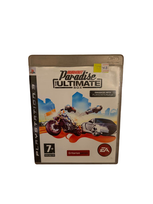 Burnout Paradise The Ultimate Box PS3 - Front Cover