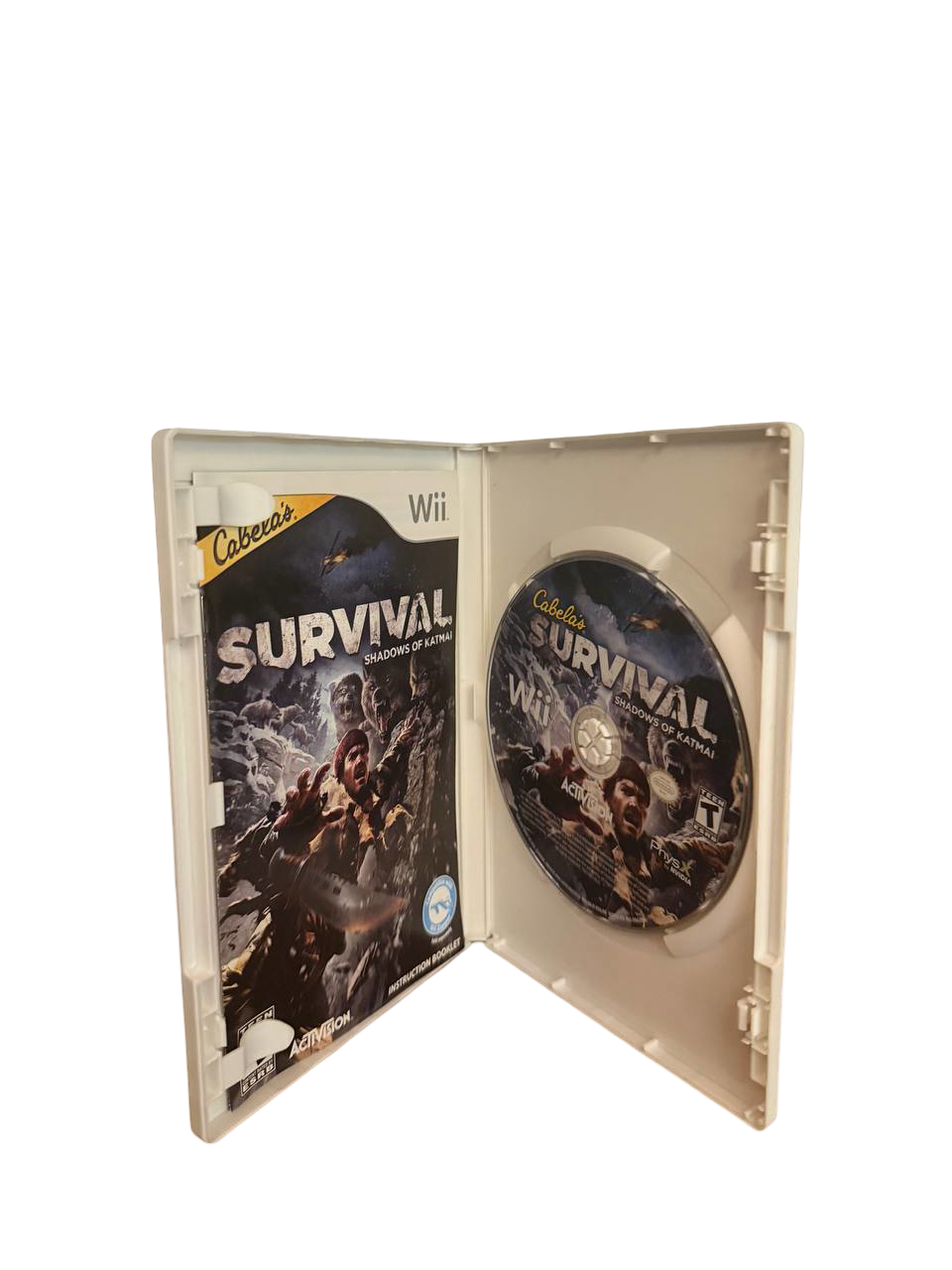 Cabela's Survival Shadows of Katmai Wii - Front Cover