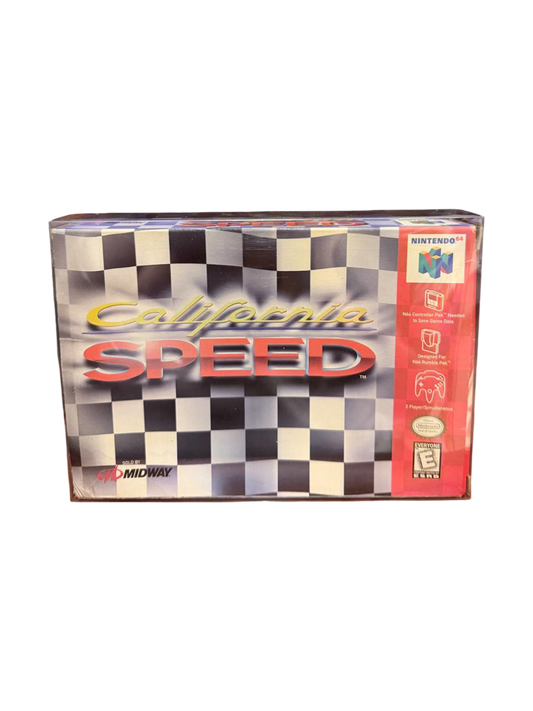California Speed Nintendo 64 CIB