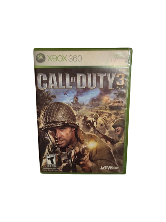 Call of Duty 3 Xbox 360 NTSC CIB