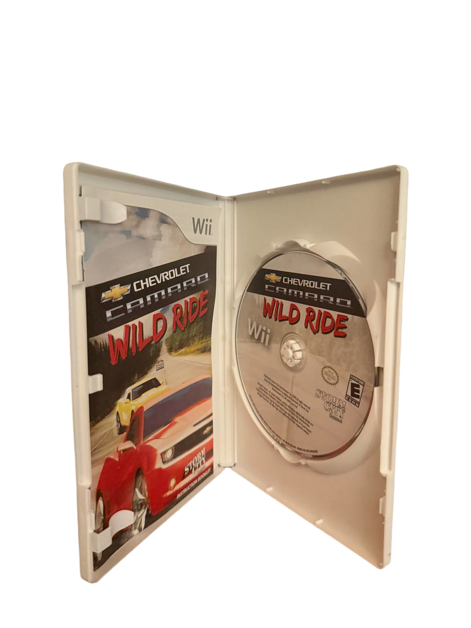 Chevrolet Camaro Wild Ride Wii - Front Cover
