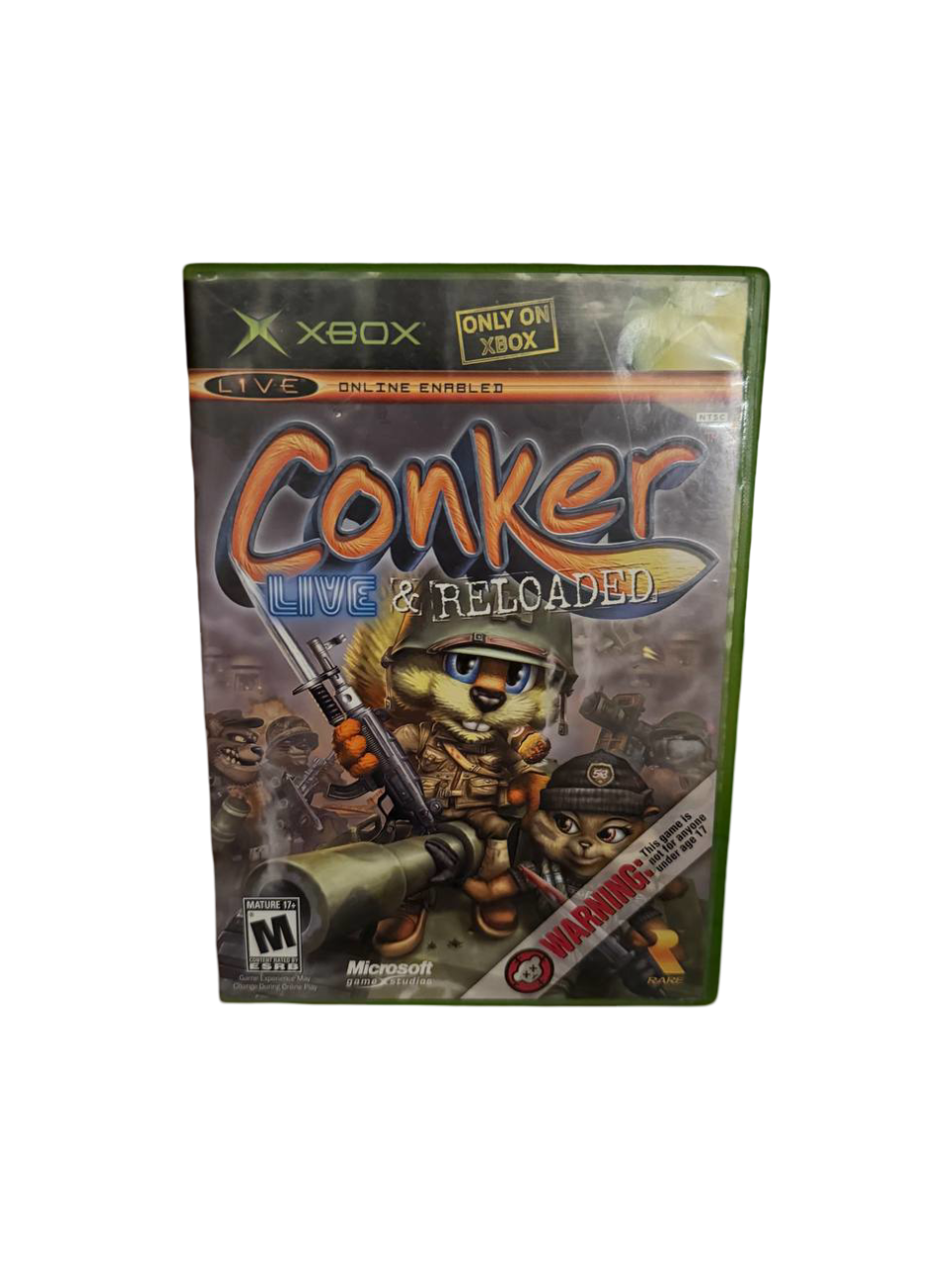 Conker Live and Reloaded Xbox NTSC CIB
