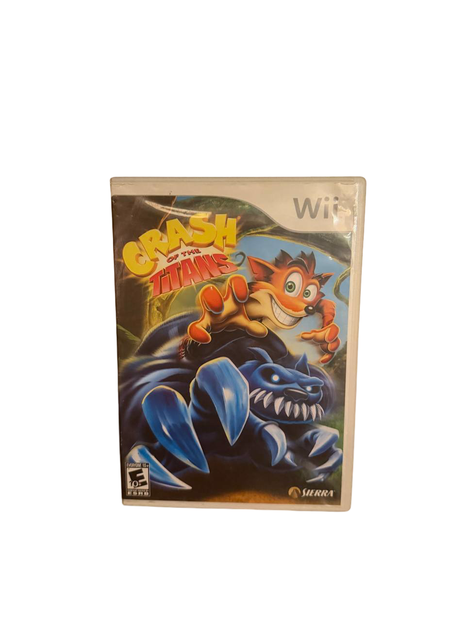 Crash of the Titans Wii - Front Cover