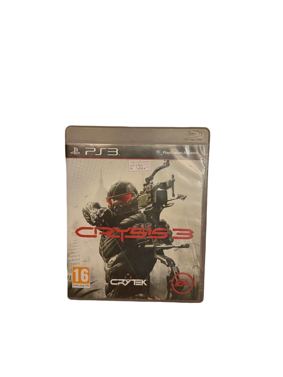 Crysis 3 PS3 - Front Cover