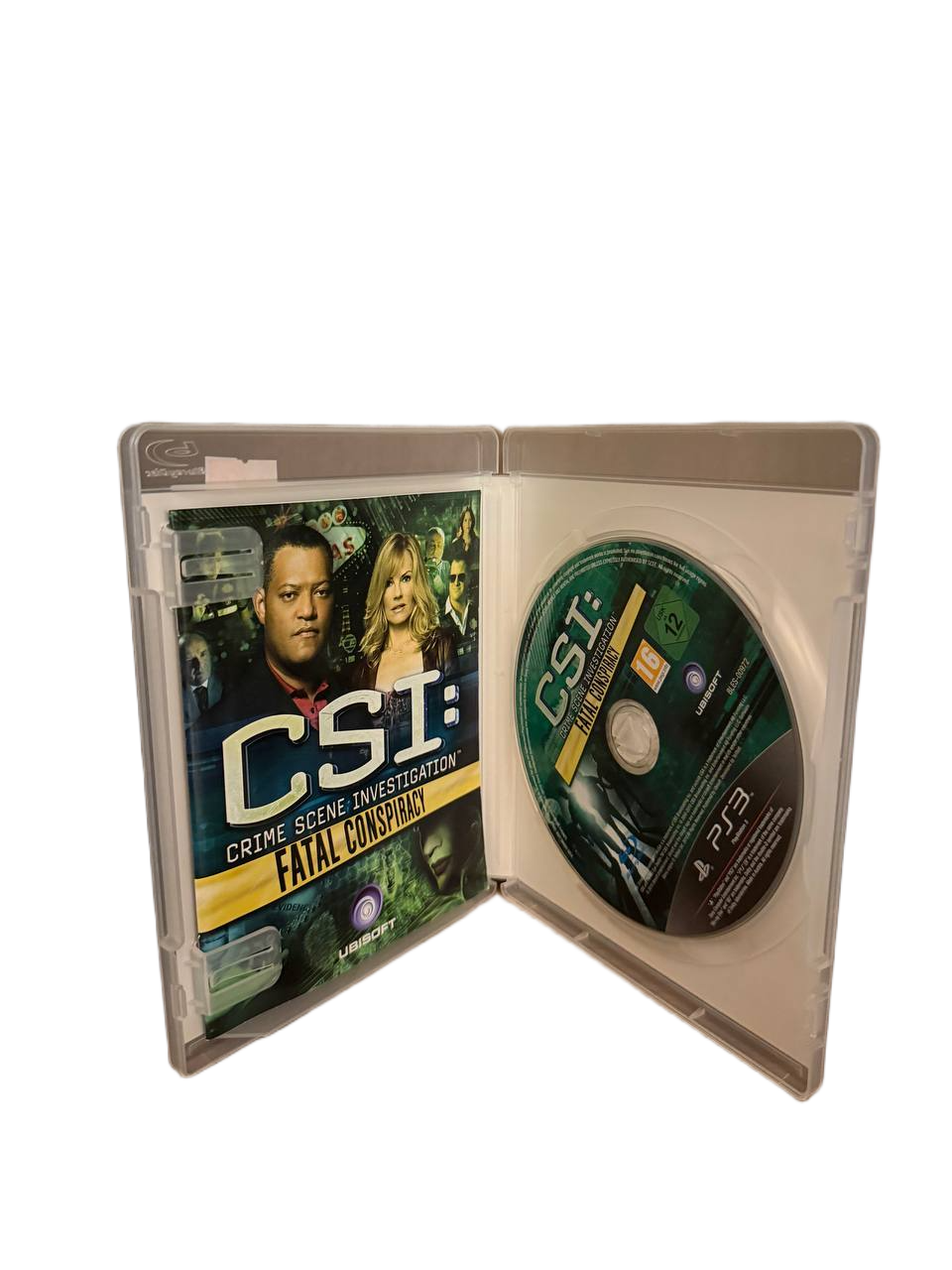 CSI Fatal Conspiracy PS3 - Case