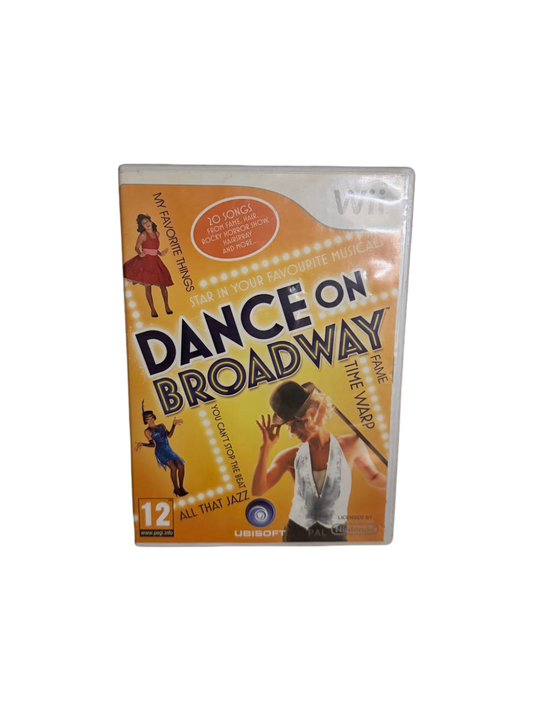 Dance on Broadway Wii PAL CIB