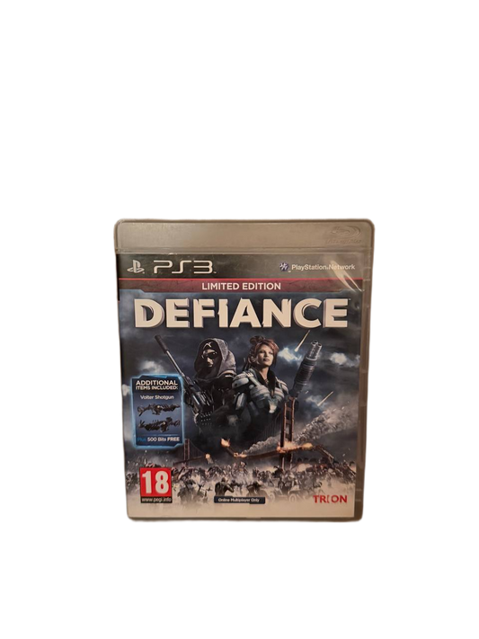 Defiance Limited Edition PS3 Trion - Front Cover