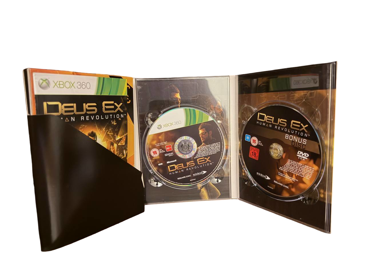 Deus Ex Human Revolution Augmented Edition Xbox 360 - Case & Discs