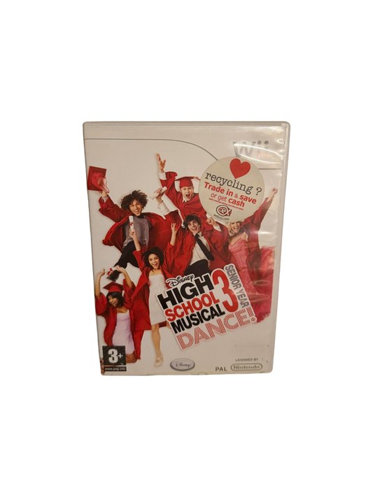 Disney High School Musical 3 Senior Year Dance Wii PAL CIB