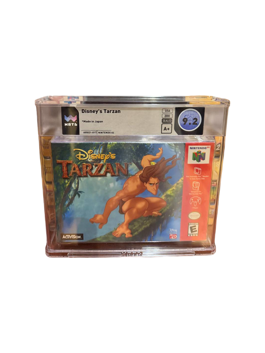Disney Tarzan N64 WATA 9.2 A+ Sealed
