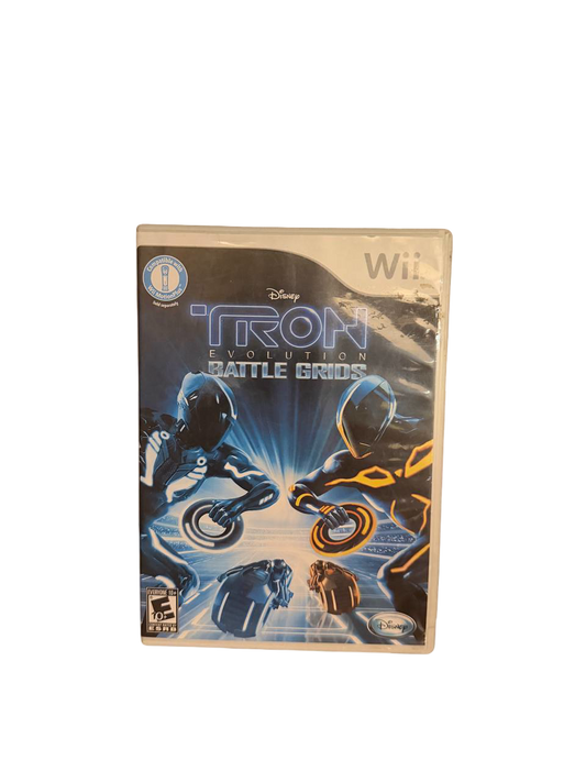 Disney TRON Evolution Battle Grids Wii - Front Cover