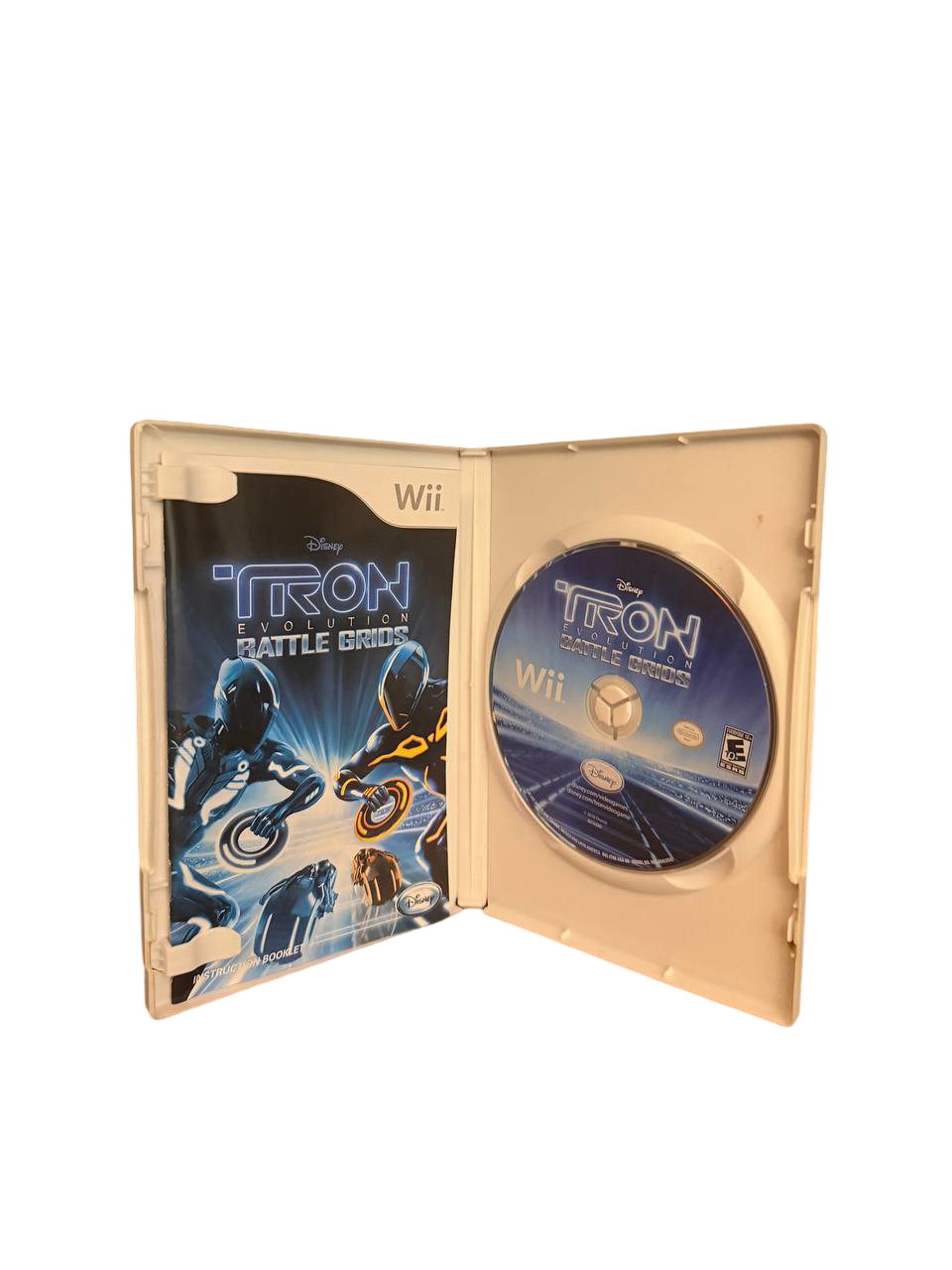 Disney TRON Evolution Battle Grids Wii - Case & Disc