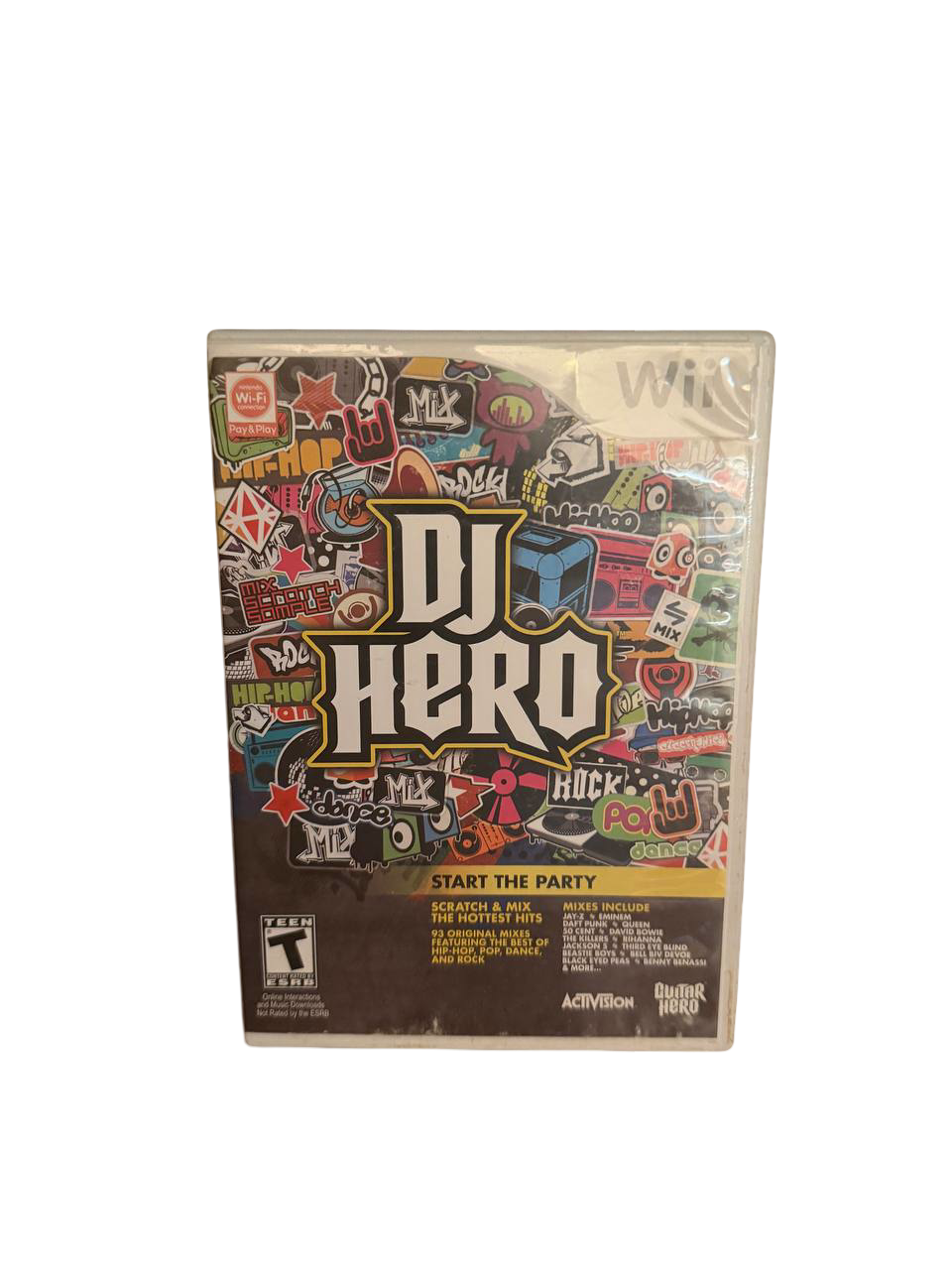 DJ Hero Wii - Front Cover