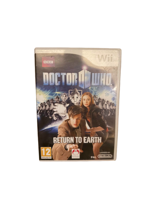 Doctor Who Return to Earth Wii PAL CIB