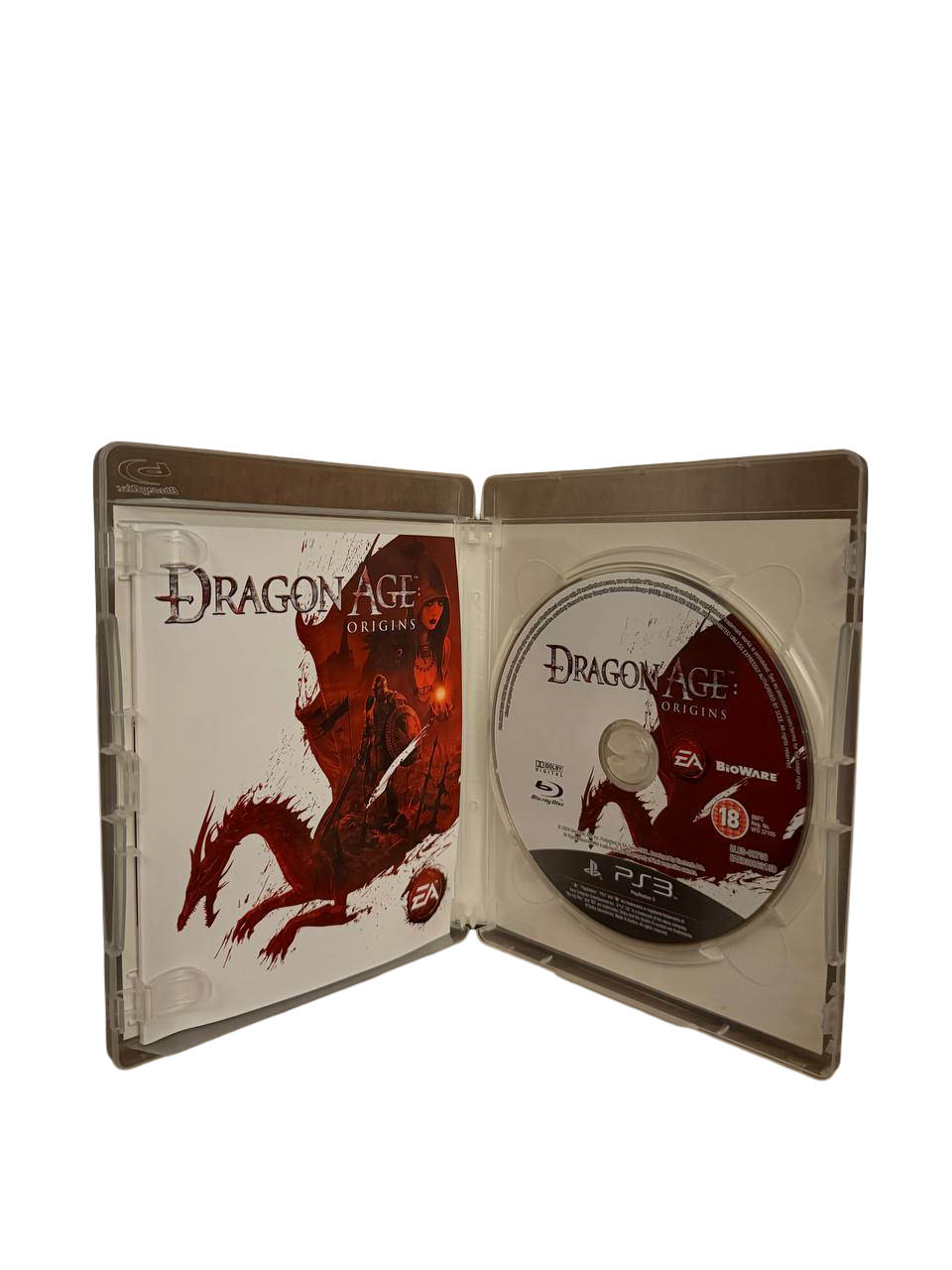 Dragon Age Origins PS3 - Case and Disc