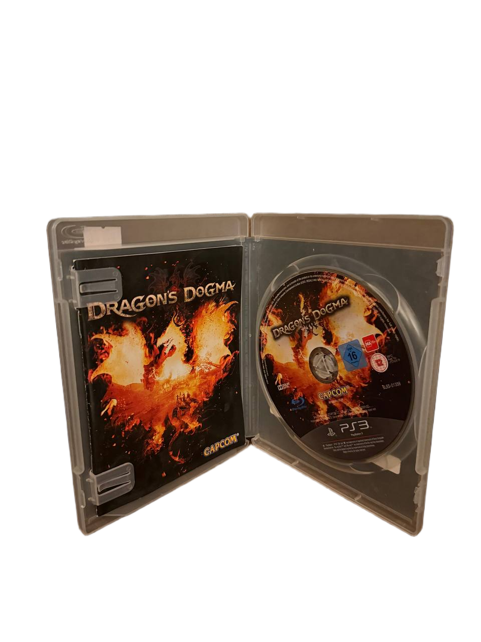 Dragon's Dogma PS3 Capcom - Disc and Case BLES-01358