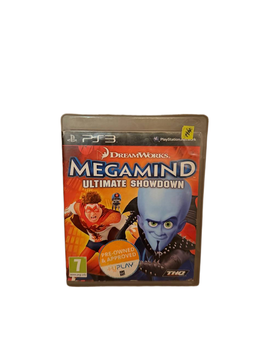 Megamind Ultimate Showdown PS3 - Front Cover