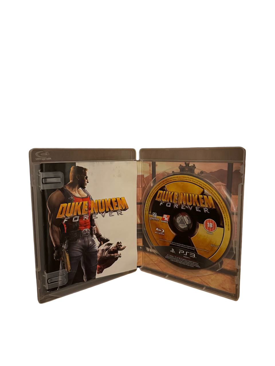 Duke Nukem Forever PS3 - Disc and Case