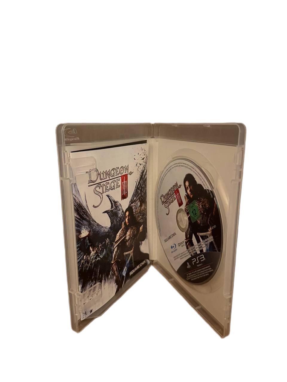 Dungeon Siege III PS3 - Disc and Manual