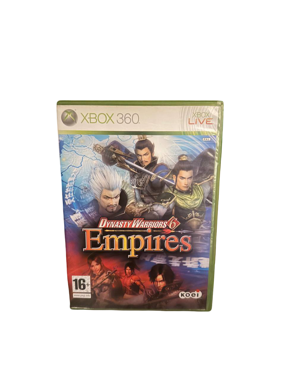 Dynasty Warriors 6 Empires Xbox 360 - Front Cover