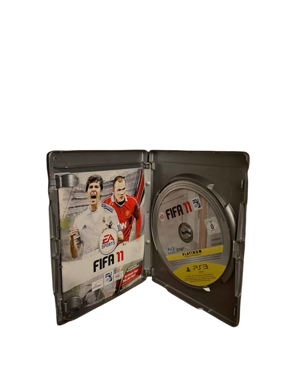 FIFA 11 Platinum PS3 - Case and Disc