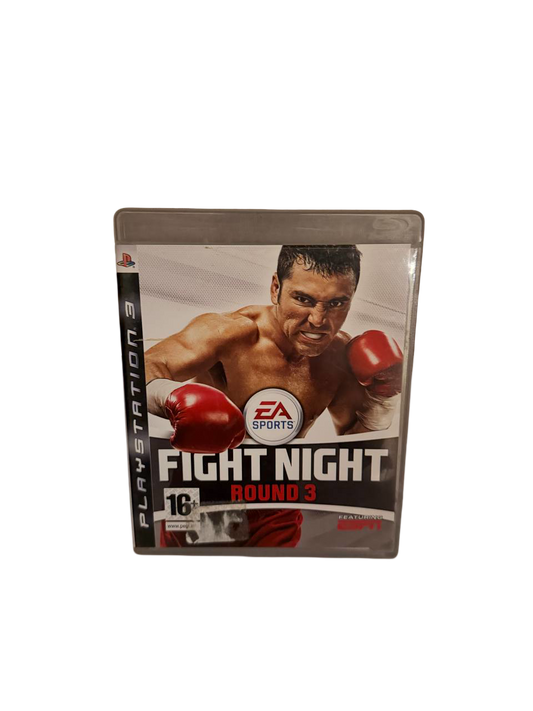 Fight Night Round 3 PS3 EA Sports - Front Cover