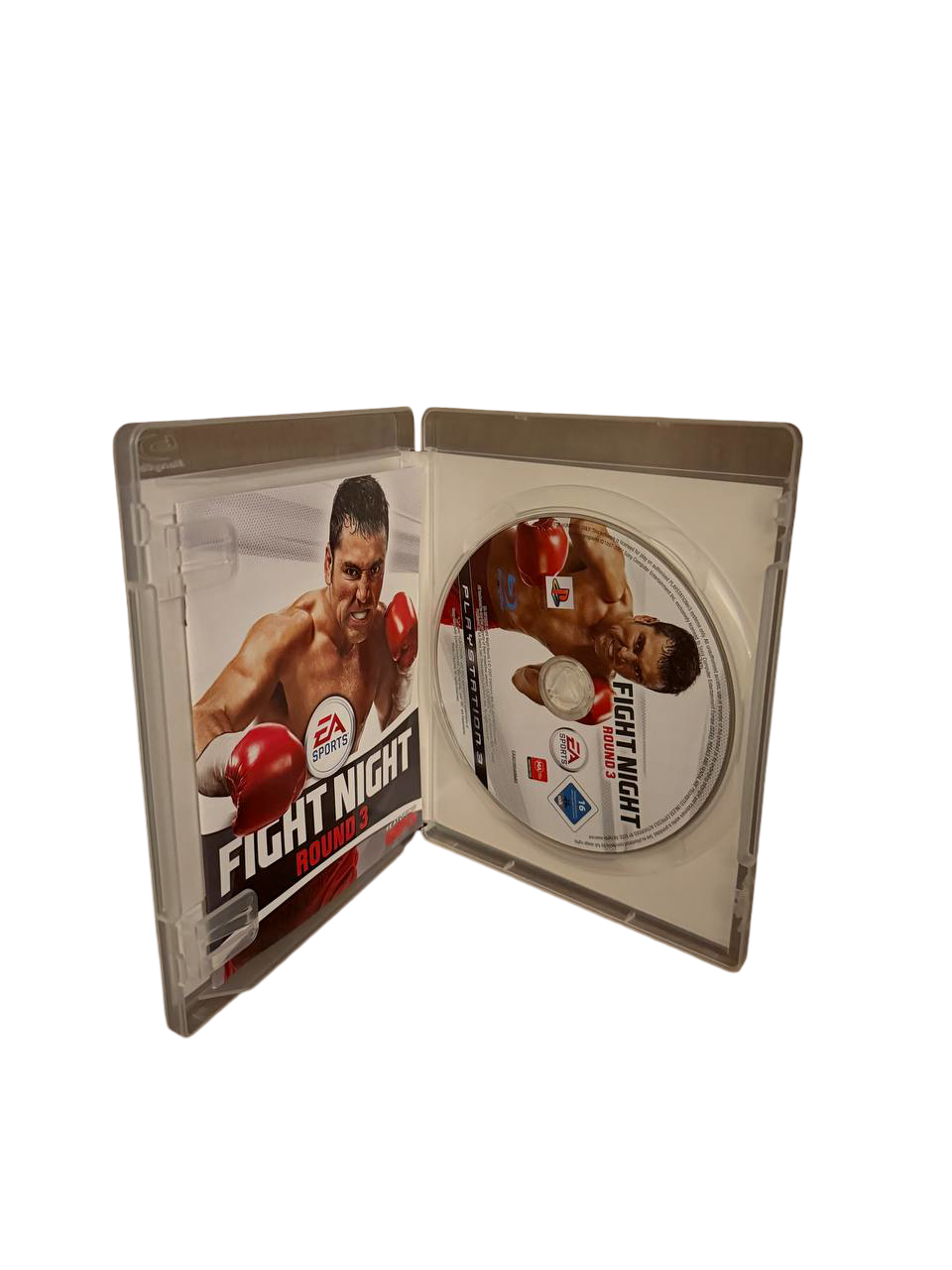 Fight Night Round 3 PS3 - Case and Disc
