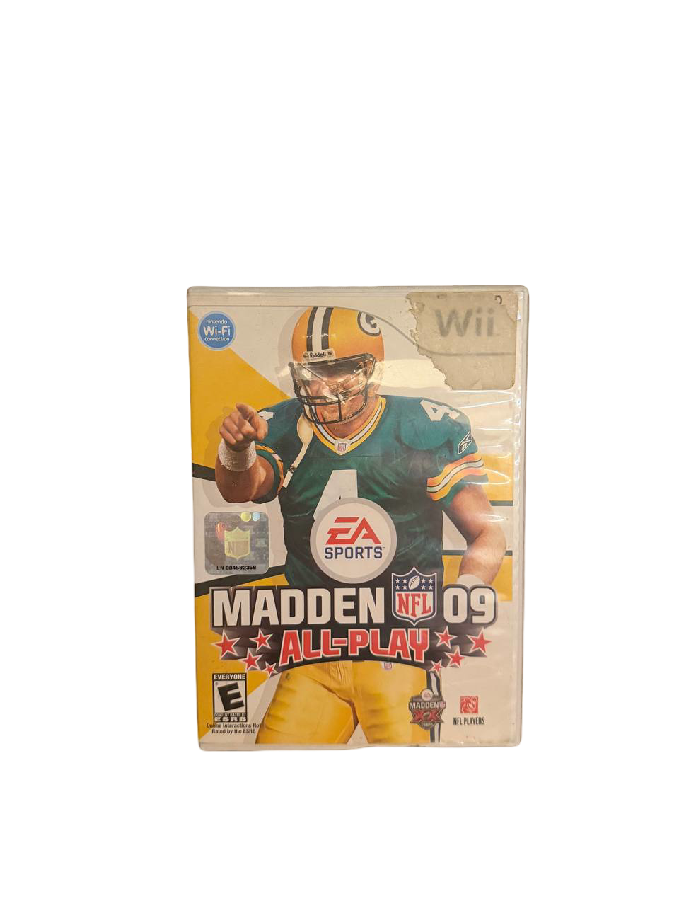 Madden NFL 09 All-Play Wii - Front Cover