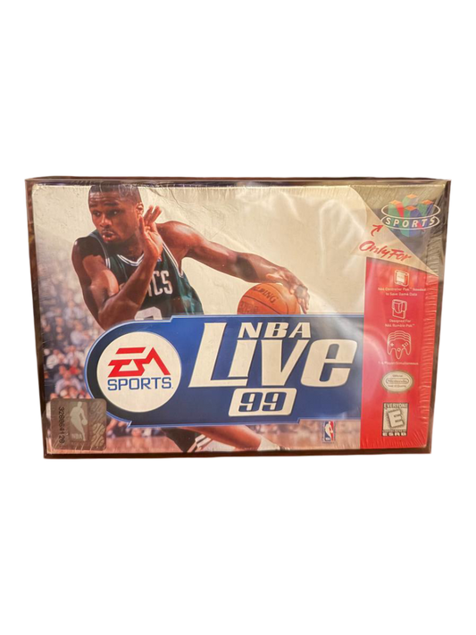 NBA Live 99 Nintendo 64 sealed