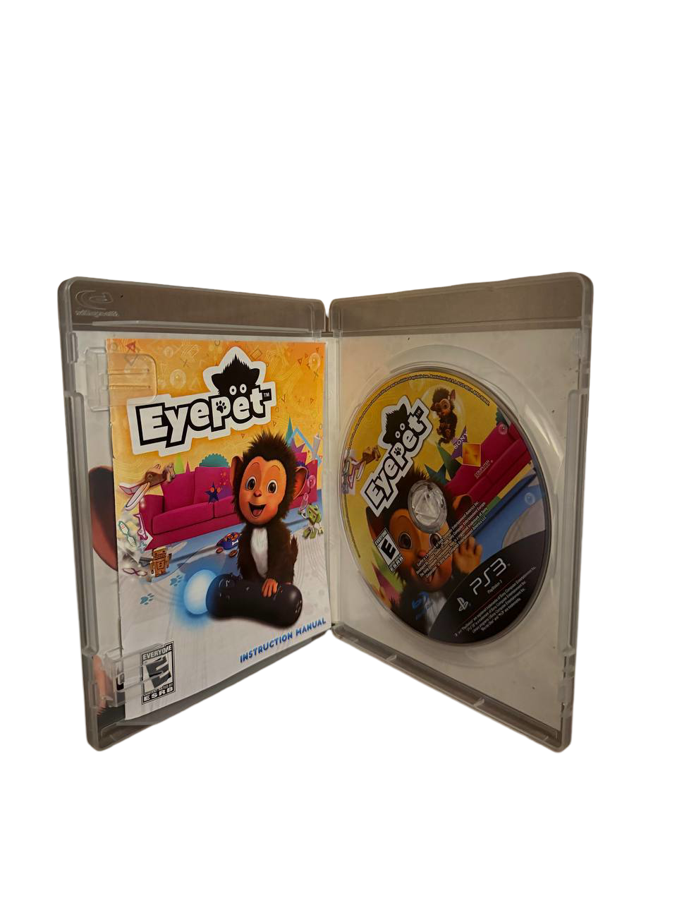 EyePet PS3 NTSC-U - Disc and Manual