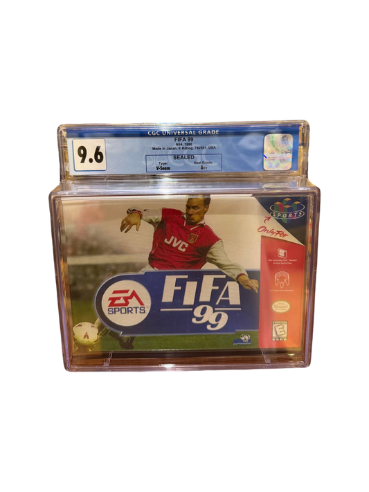 FIFA 99 N64 CGC 9.6 Sealed