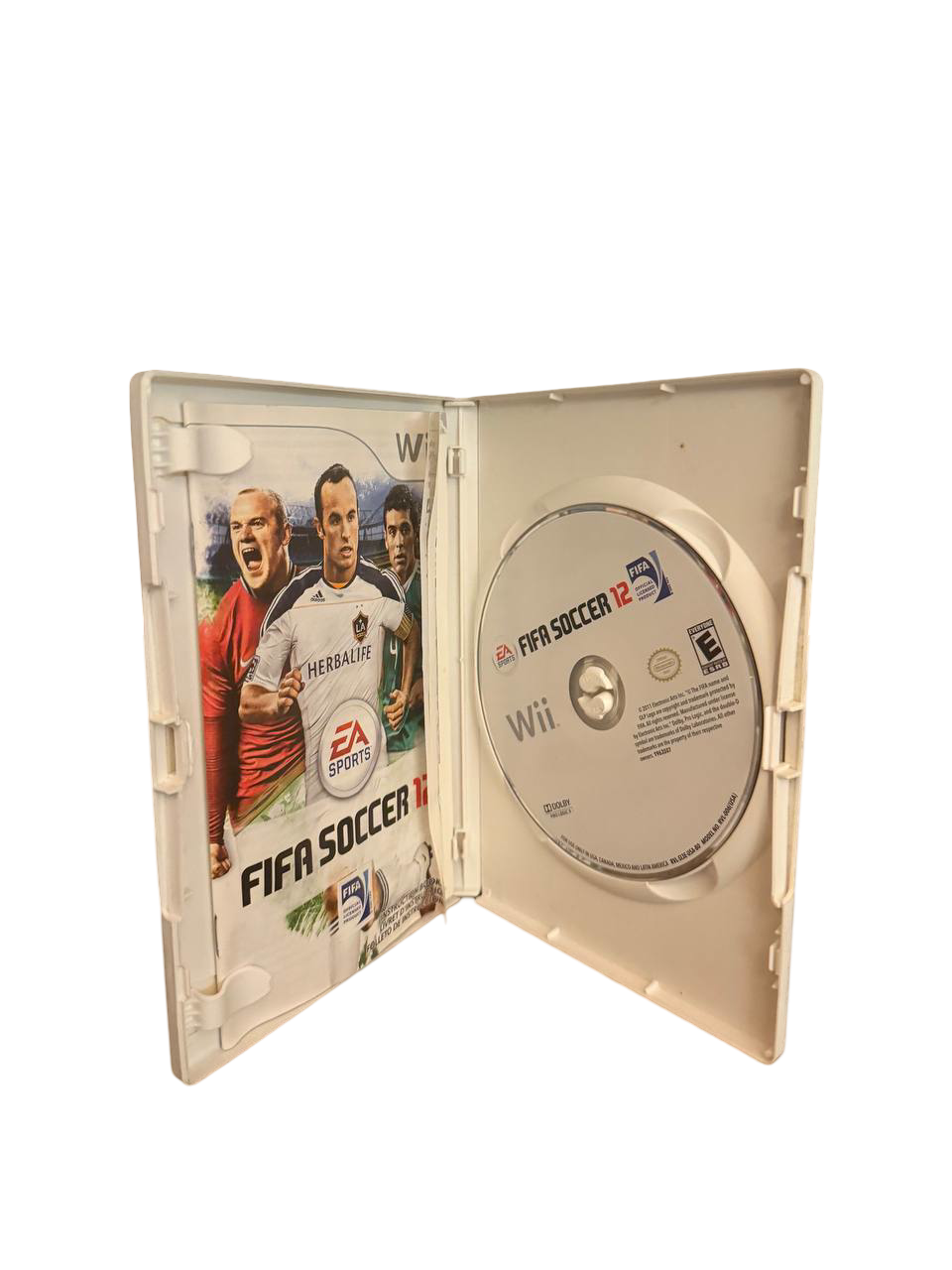 FIFA Soccer 12 Wii - Open Case, Disc & Manual