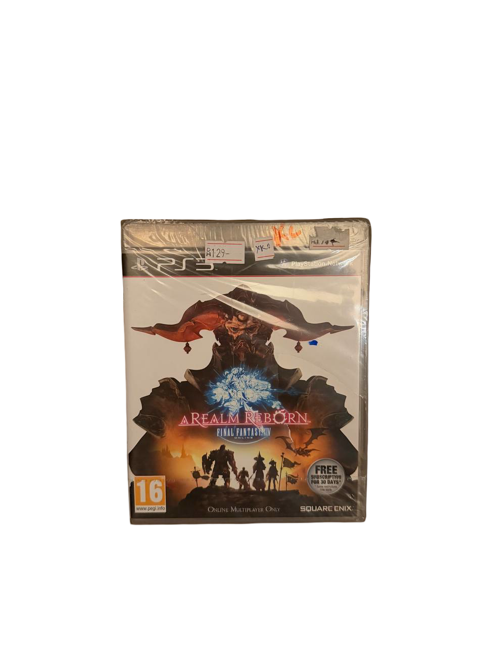 Final Fantasy XIV A Realm Reborn PS3 Square Enix - Front Cover