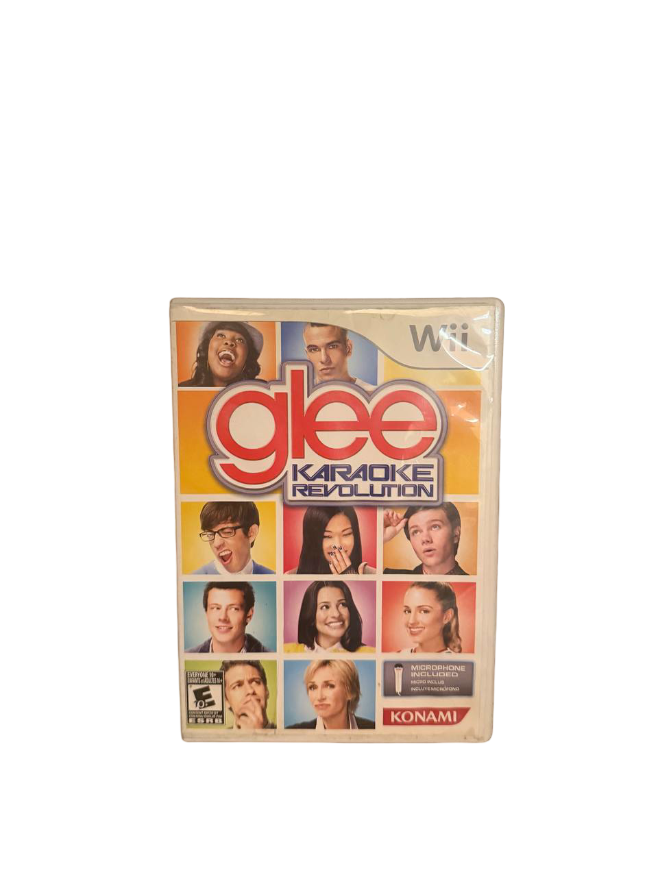 Glee Karaoke Revolution Wii - Front Cover