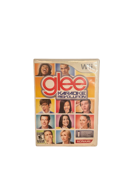 Glee Karaoke Revolution Wii - Front Cover