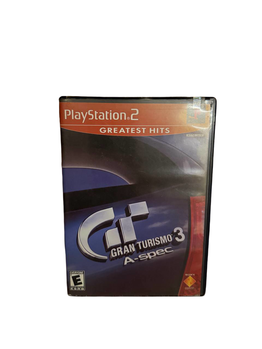 Gran Turismo 3 A-Spec PS2 - Front Cover