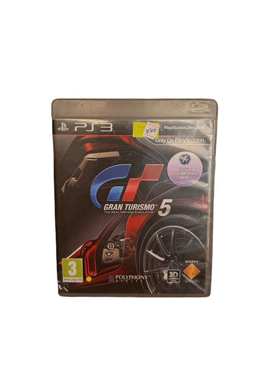 Gran Turismo 5 PS3 - Front Cover