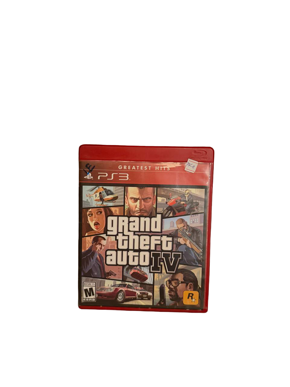 Grand Theft Auto IV Greatest Hits PS3 - Front Cover