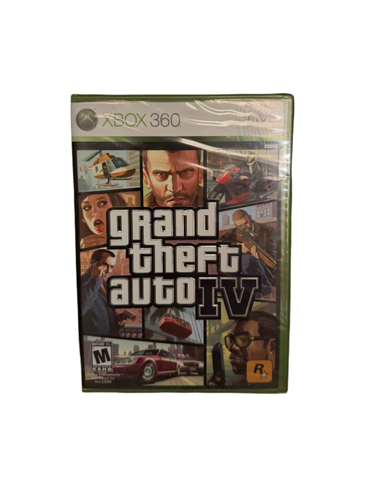 Grand Theft Auto IV Xbox 360 NTSC Sealed