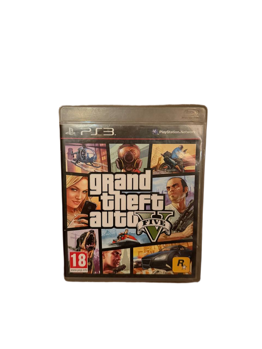 Grand Theft Auto V PS3 - Front Cover