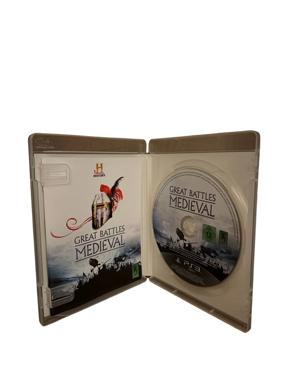 Great Battles Medieval History Channel PS3 - Front Cover