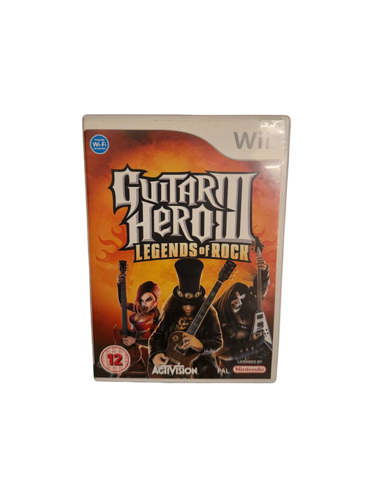 Guitar Hero III Legends of Rock Wii PAL CIB