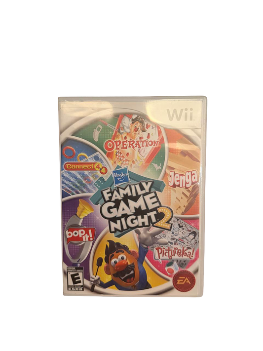 Hasbro Family Game Night Wii - Front Cover